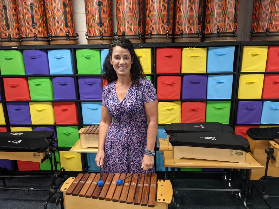 Glen Dale Elementary Music Teacher Kathy Fox Represents West Virginia